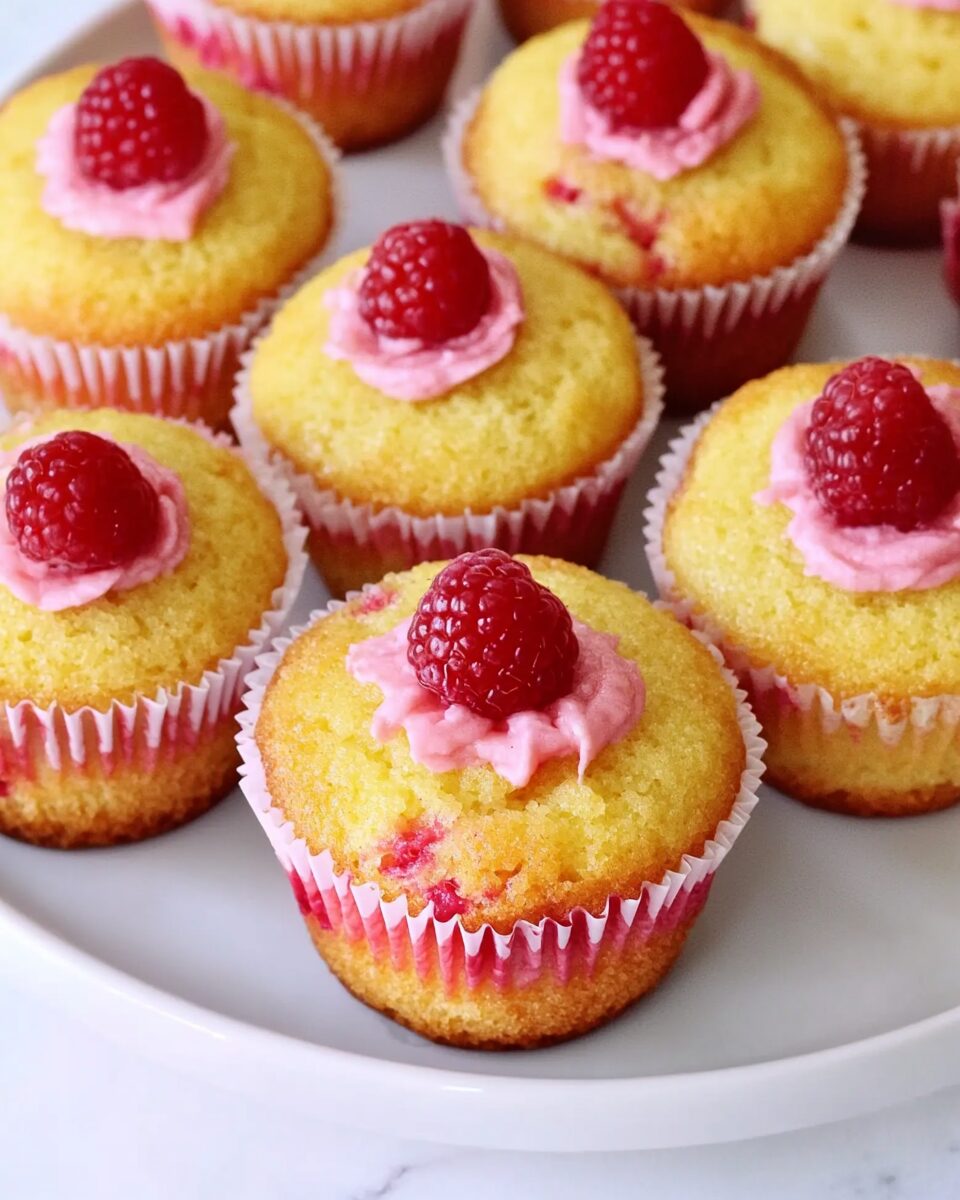 Lemon Raspberry Cupcakes
