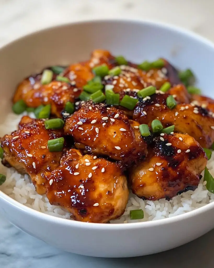 Sticky Honey Gochujang Chicken