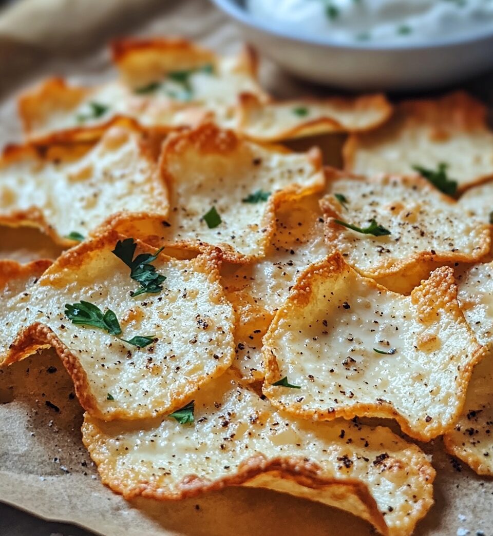 Cottage Cheese Chips