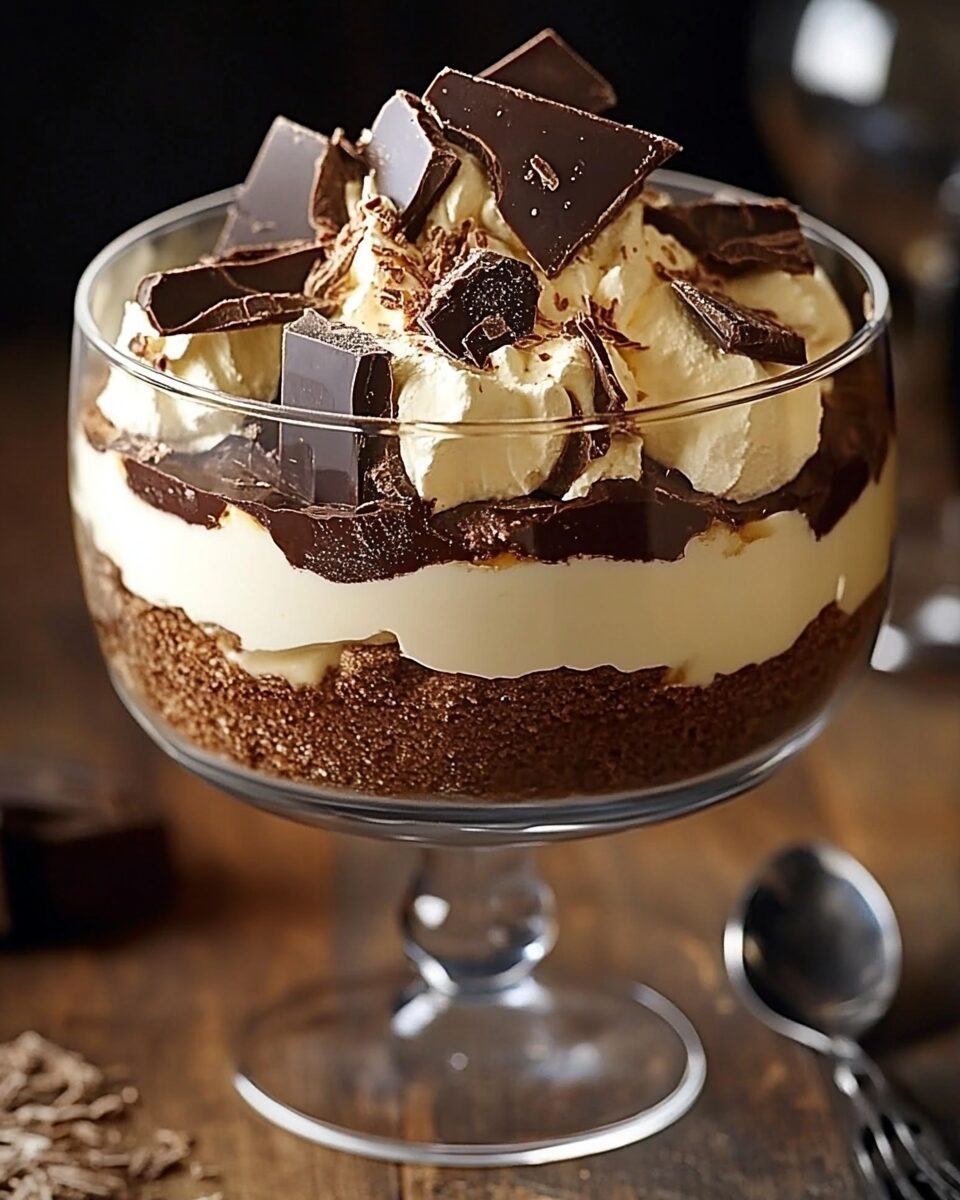 Baileys Chocolate Cheesecake Trifle