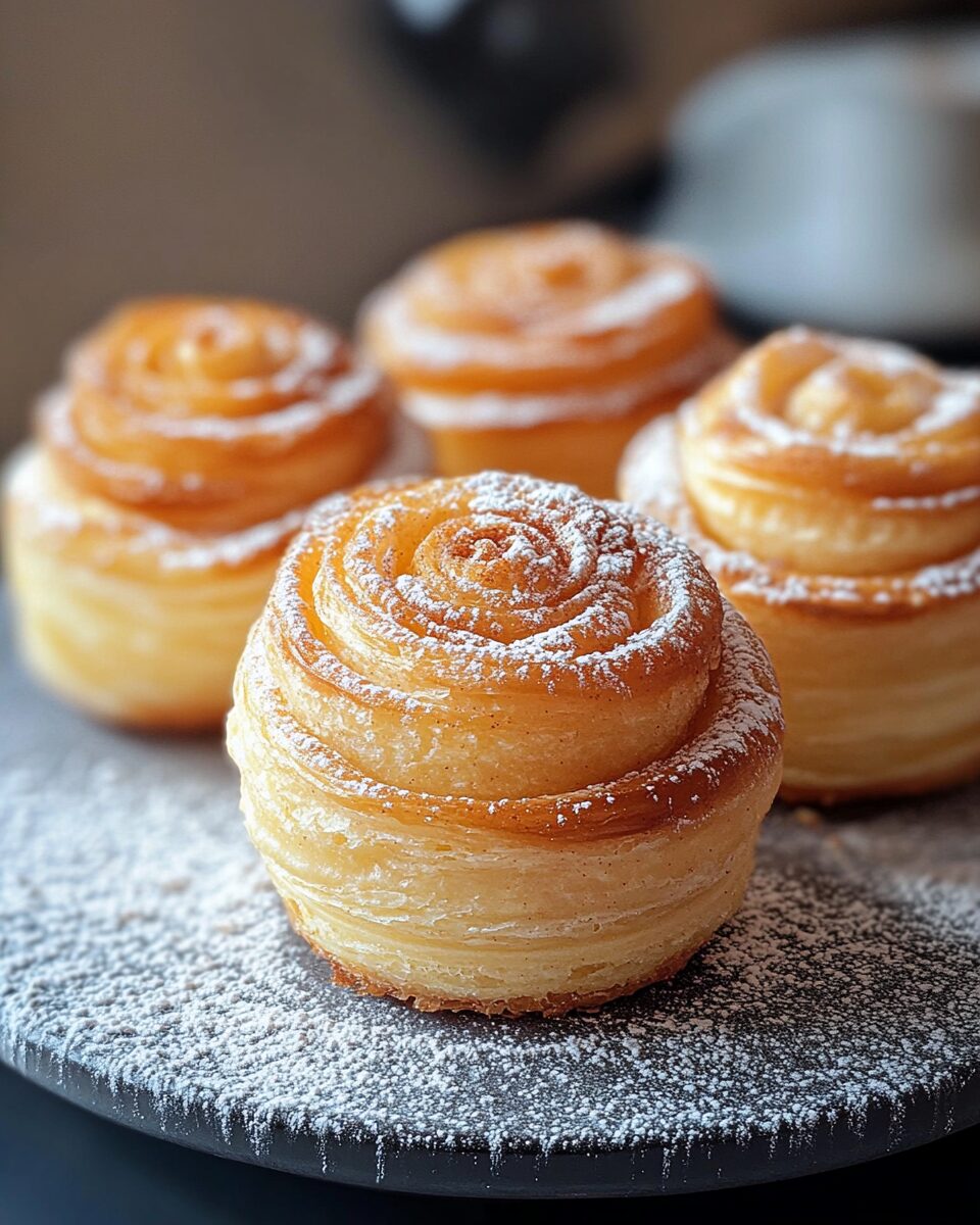 Buttered Cruffins with a Cinnamon Sugar Twist