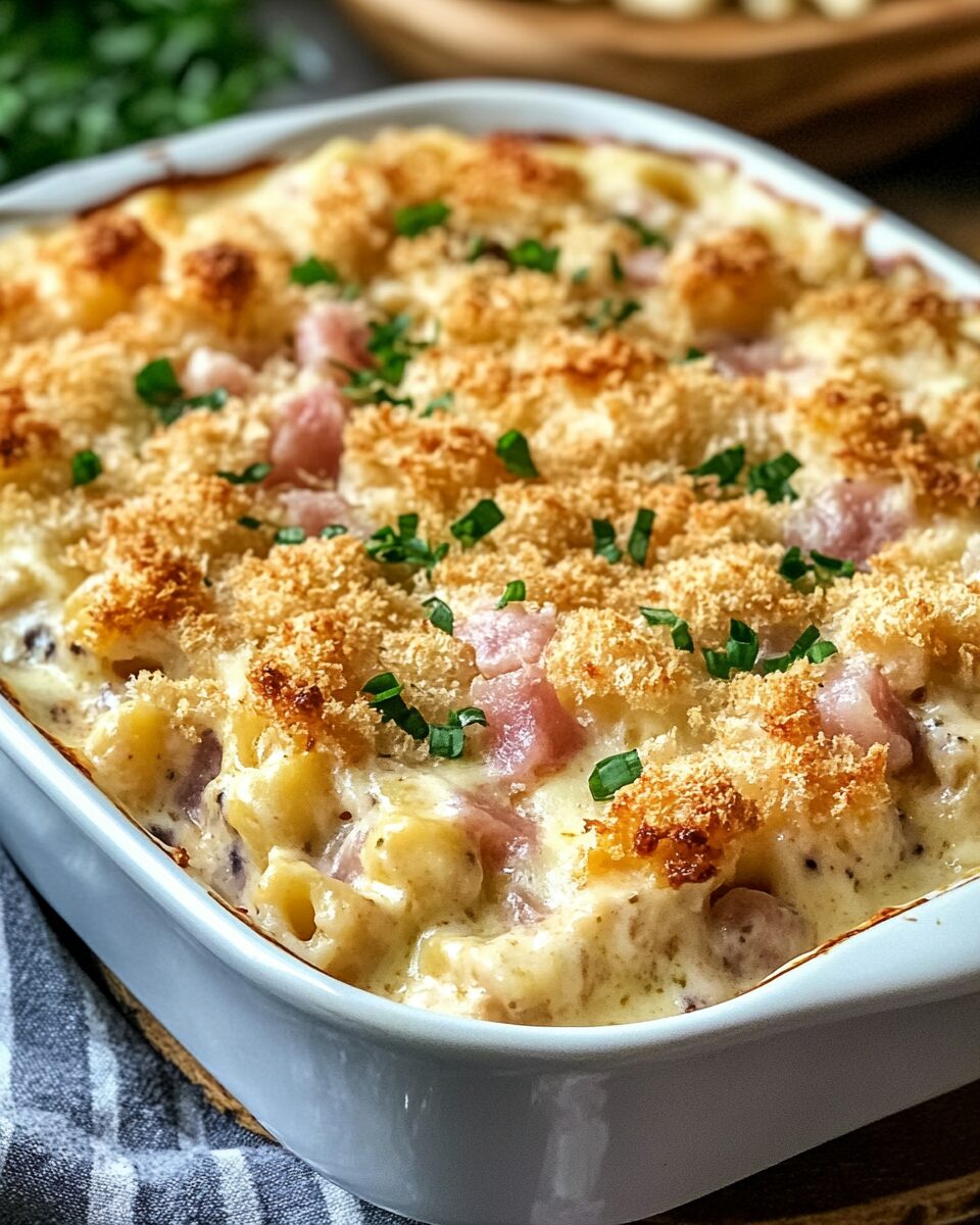 Chicken Cordon Bleu Casserole