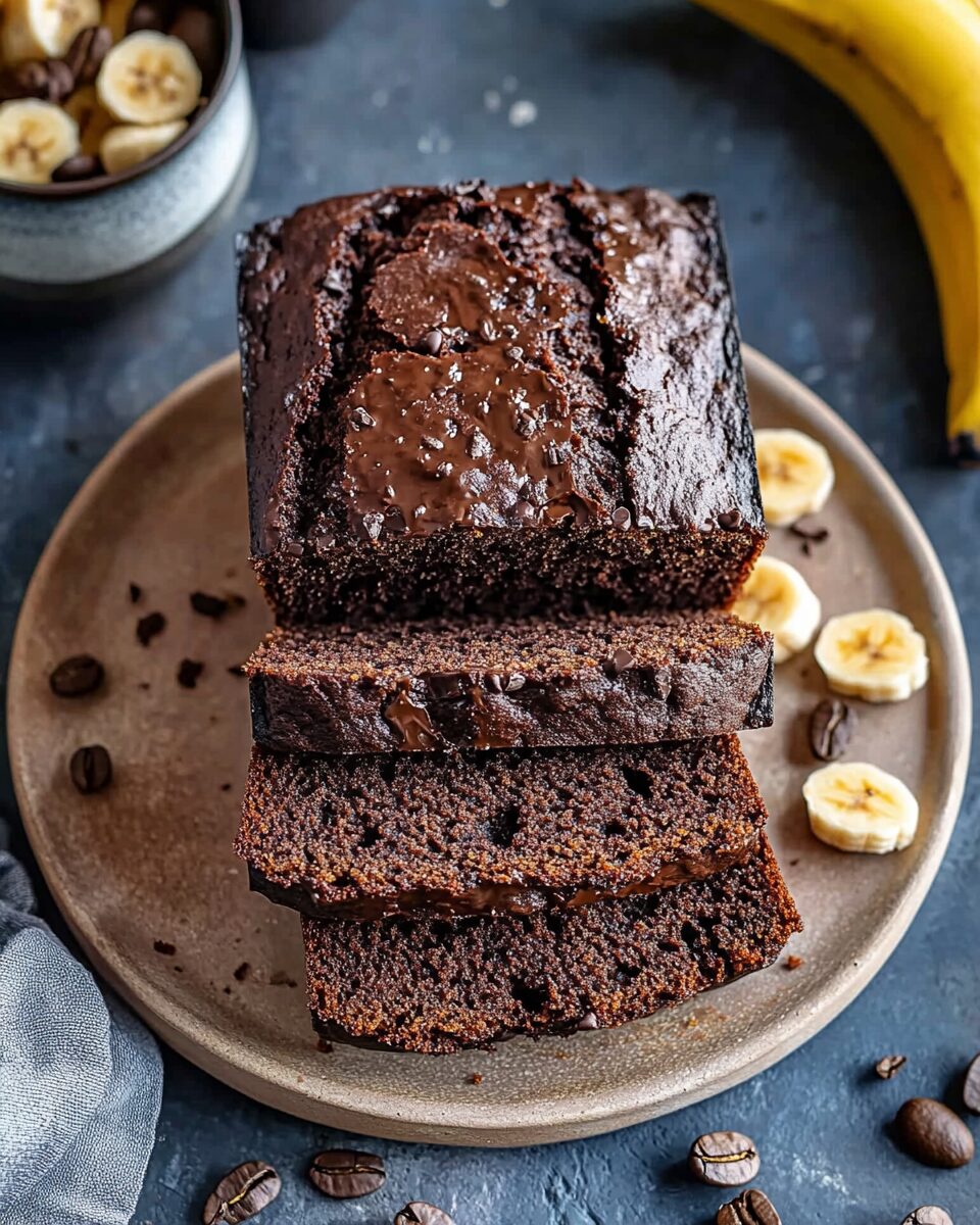 Chocolate Espresso Banana Bread
