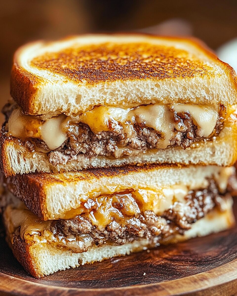 Classic Patty Melt Sandwich