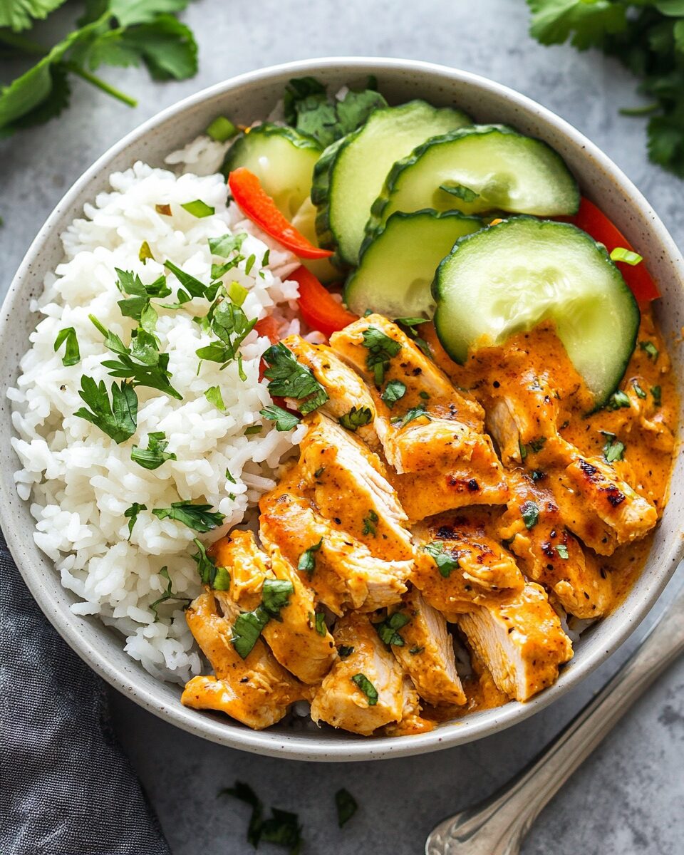 Coconut Chicken Rice Bowl