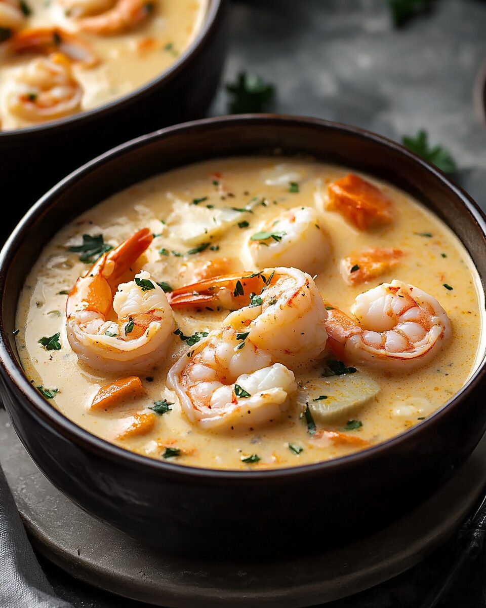 Crab and Shrimp Seafood Bisque