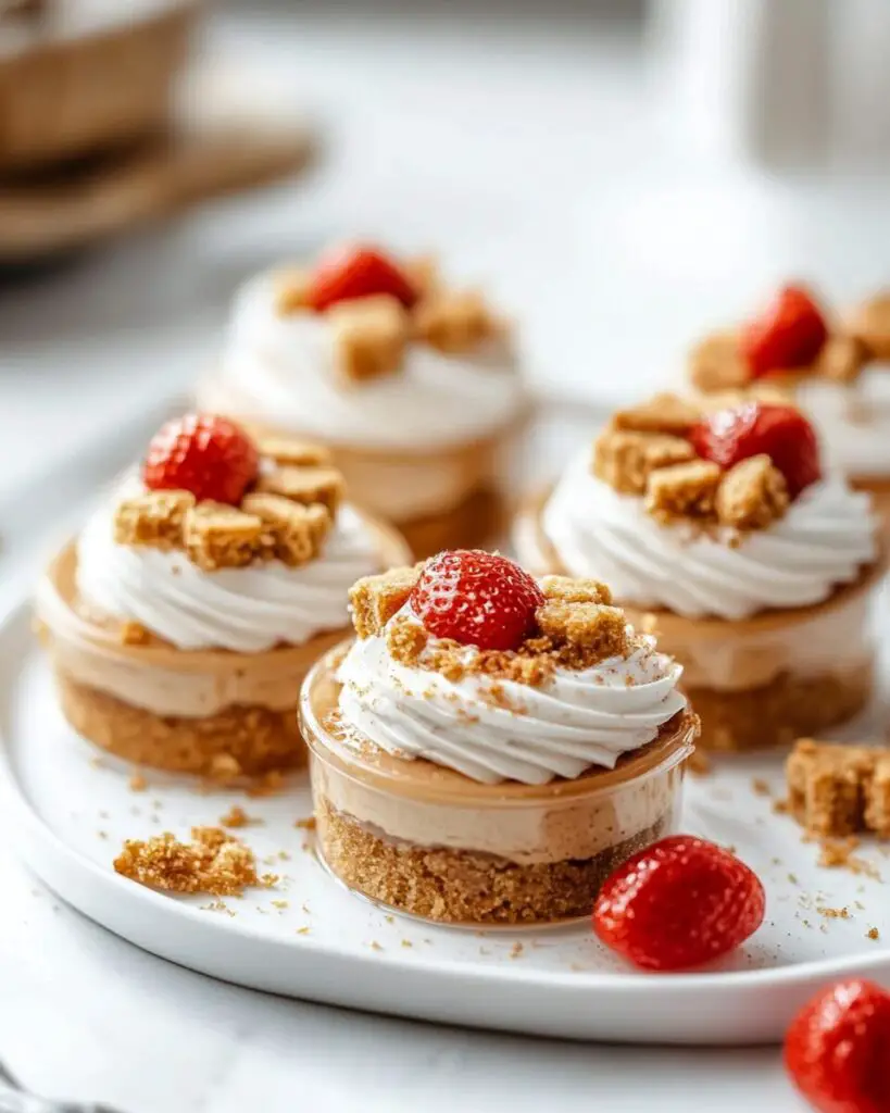 No-Bake Biscoff Dessert Cups