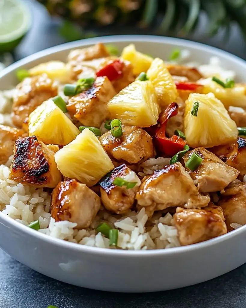 Pineapple Chicken and Rice
