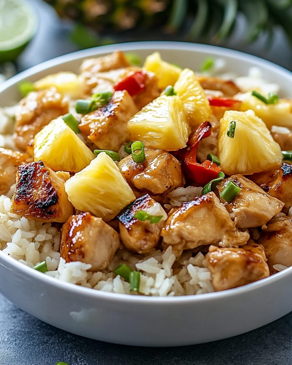 Pineapple Chicken and Rice