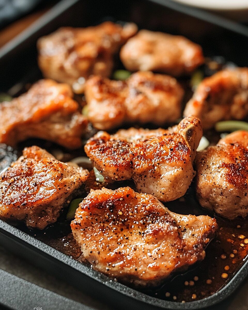 Salt and Pepper Pork Chops