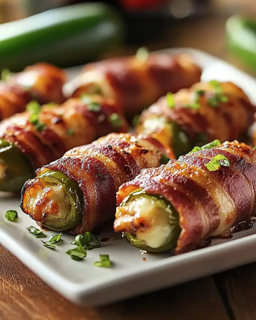 Bacon-Wrapped Jalapeno Poppers