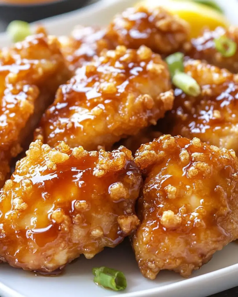 Baked Crunchy Hot Honey Chicken