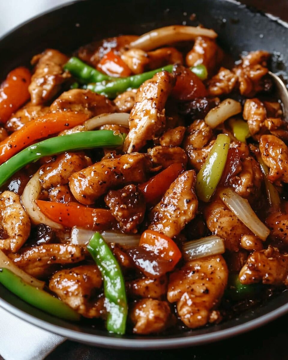 Black Pepper Chicken Stir-Fry