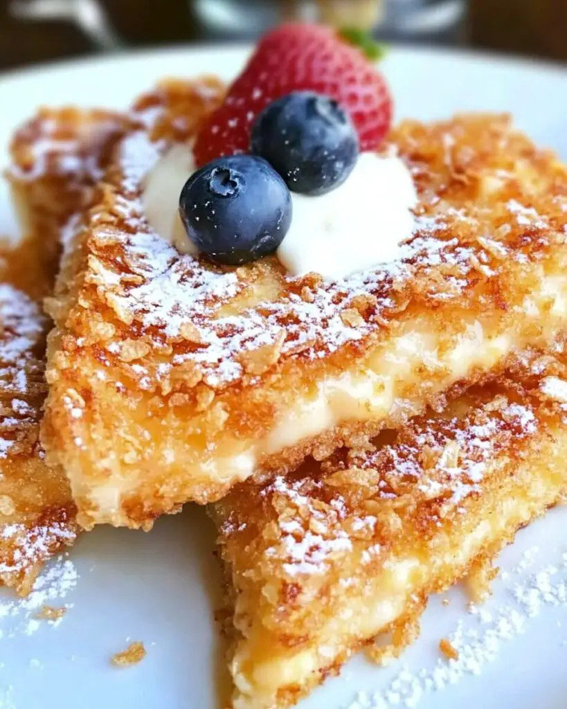 Cornflake Crusted French Toast