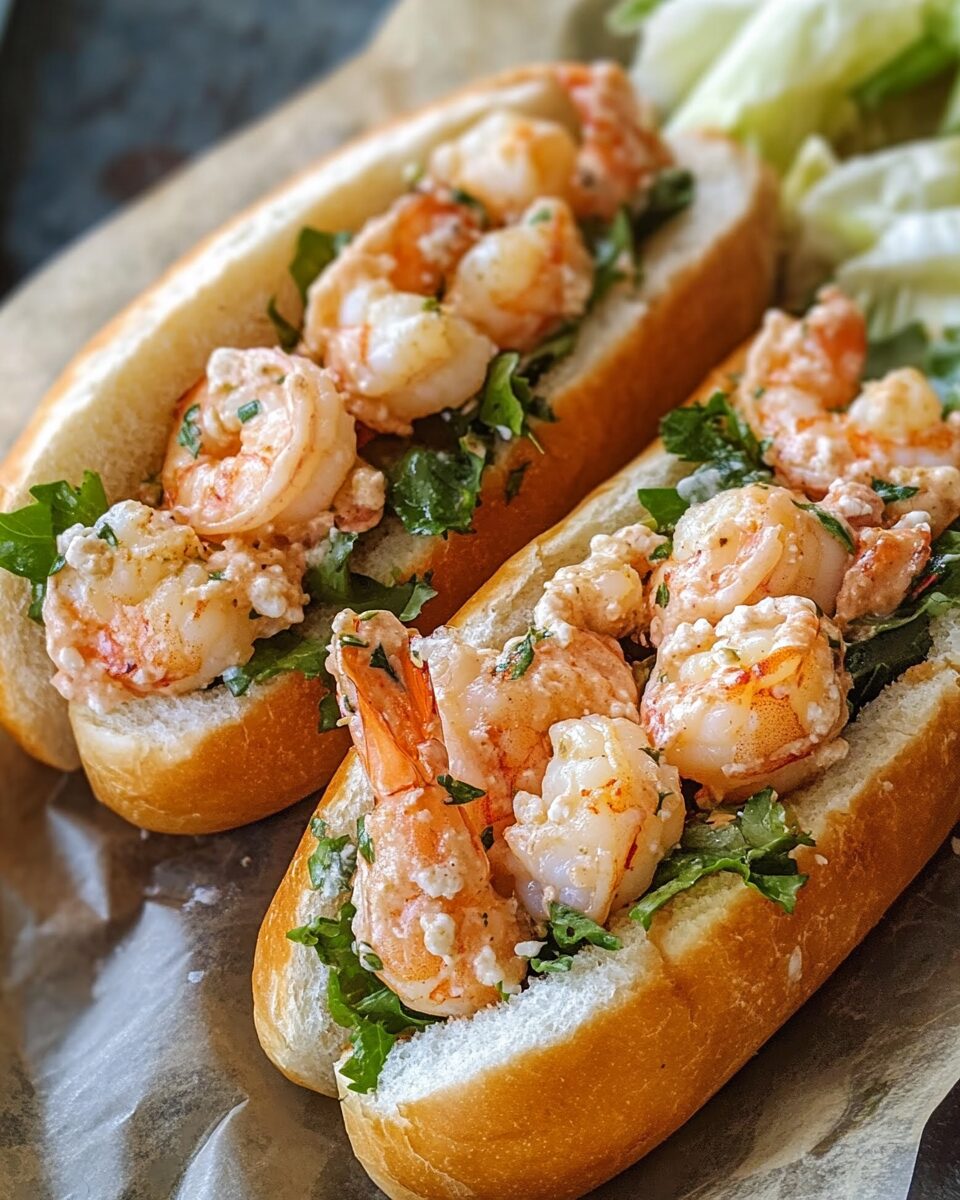 East Coast Shrimp Rolls