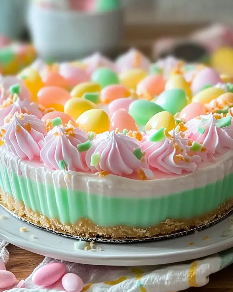 Easter No-Bake Jello Pie