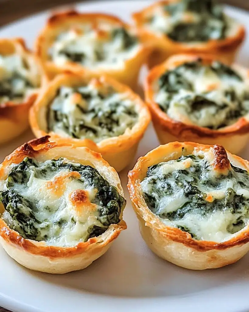 Spinach Dip Bites