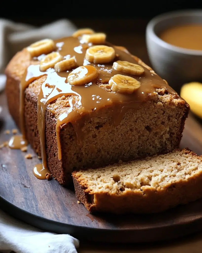 Salted Caramel Banana Bread
