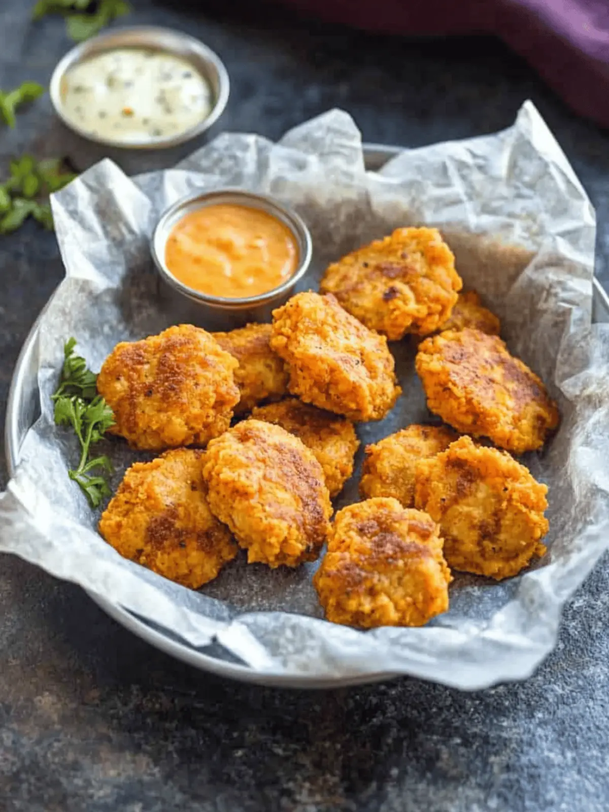 Sweet Potato Chicken Nuggets