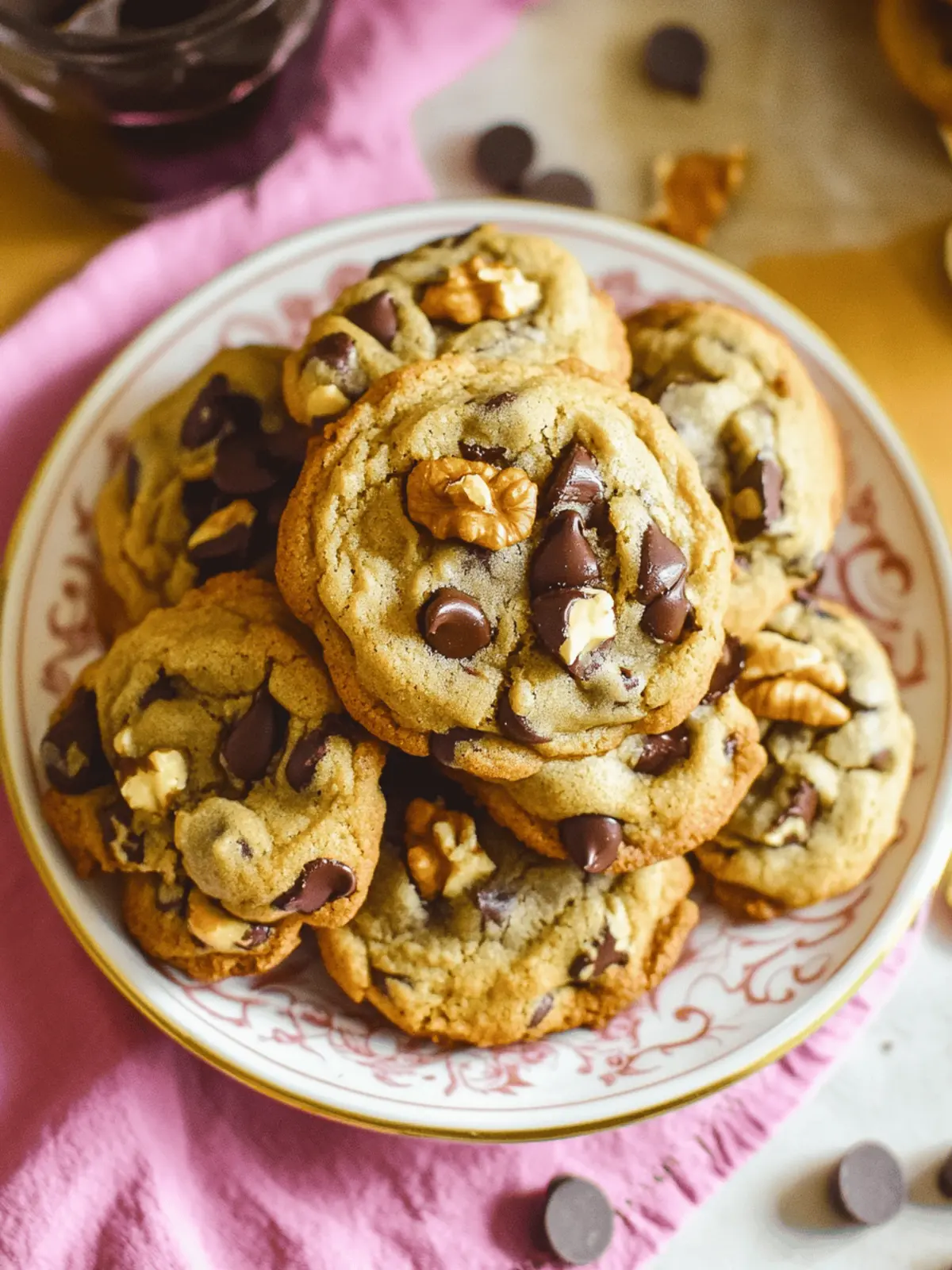 Bourbon Chocolate Chip Walnut Cookies for the Ultimate Indulgence 5 Bourbon Chocolate Chip Walnut Cookies
