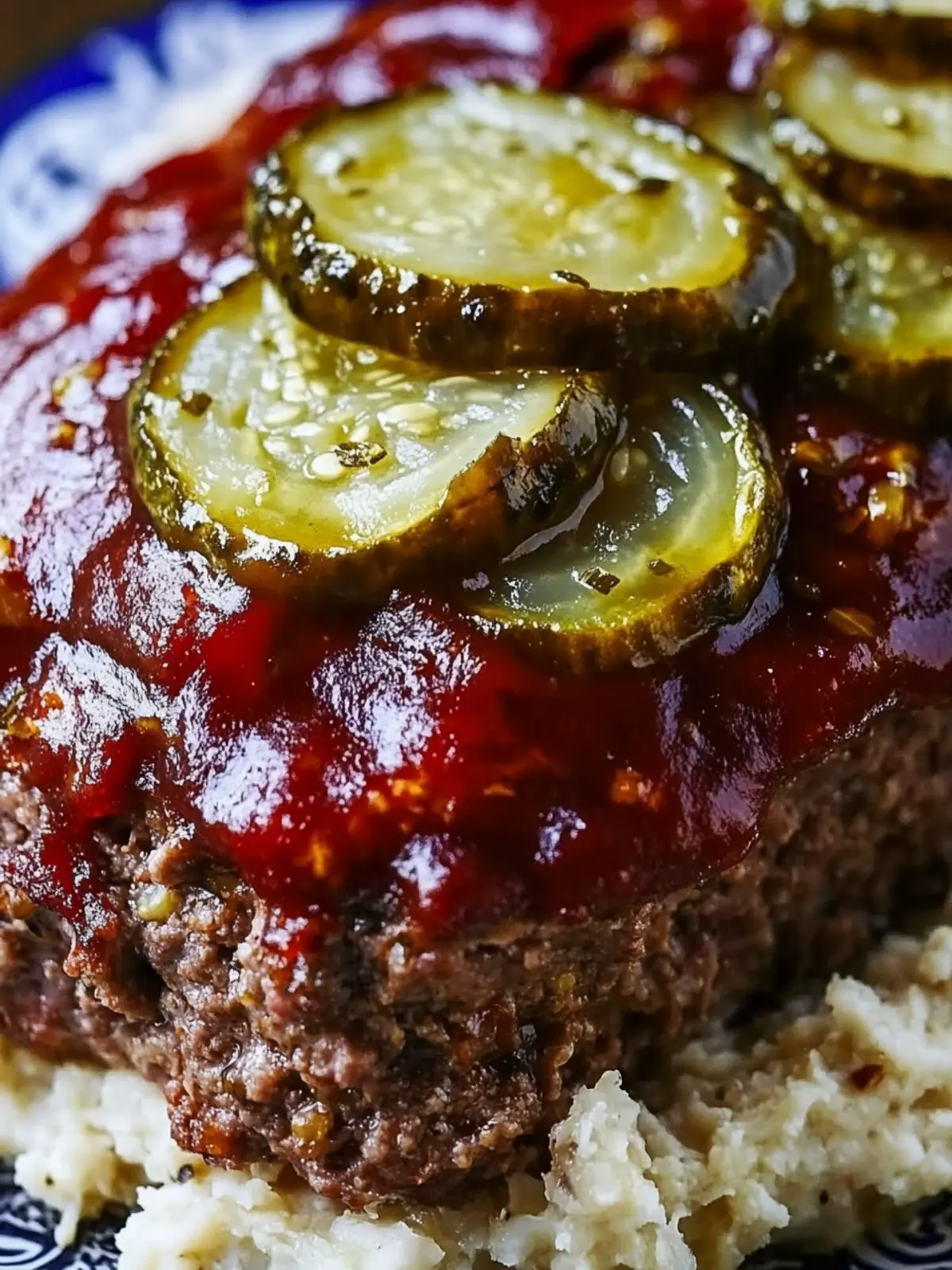 Dill Pickle Meat Loaf