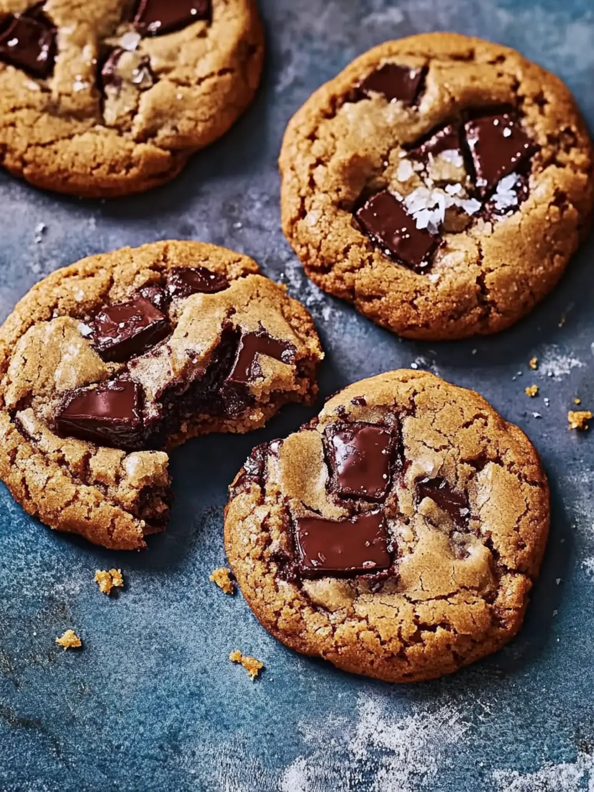Chocolate Chunk Cookies with Halvah