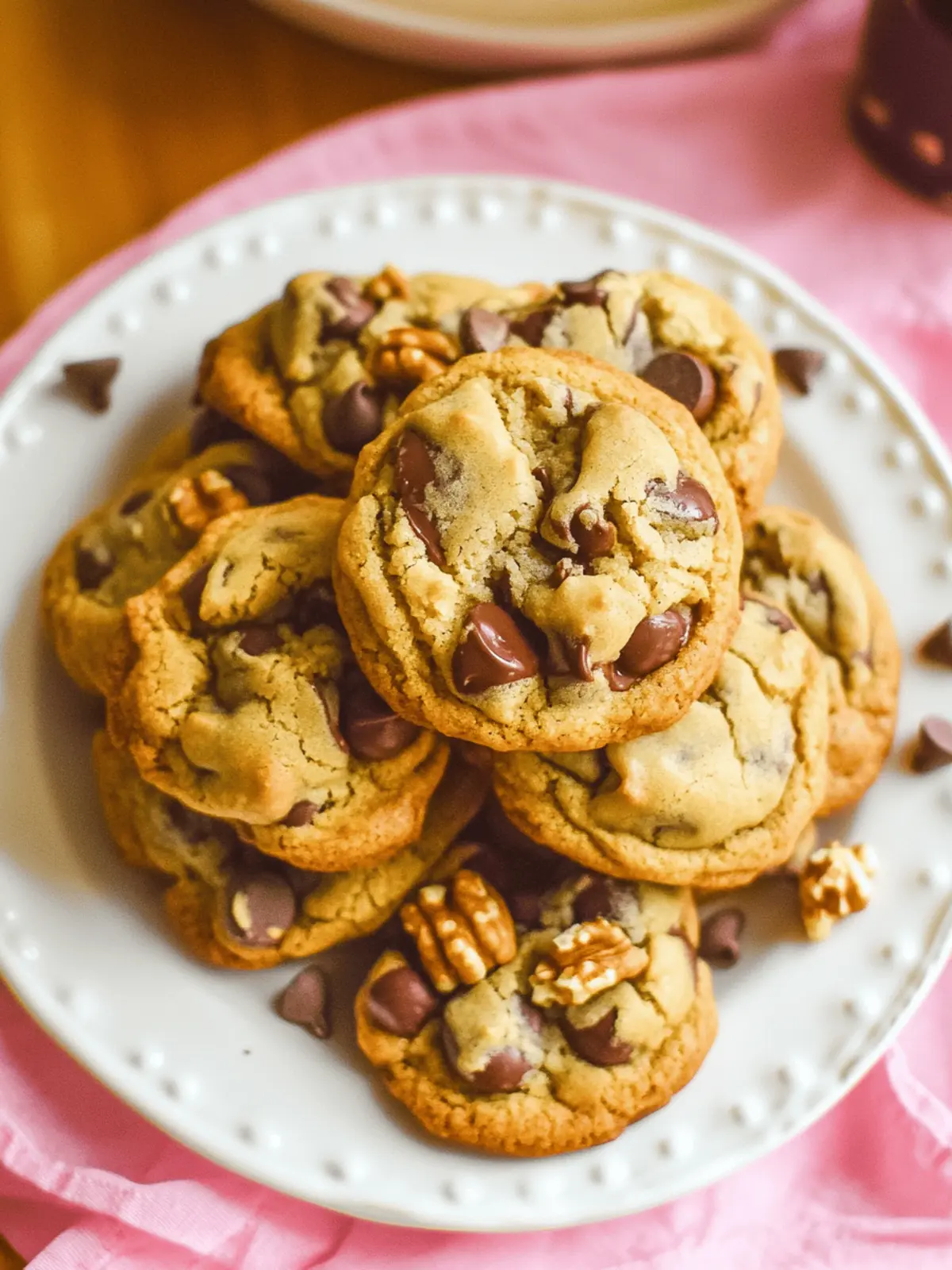 Bourbon Chocolate Chip Walnut Cookies for the Ultimate Indulgence 3 Bourbon Chocolate Chip Walnut Cookies