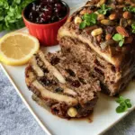 Nutty Meatloaf with Cranberry