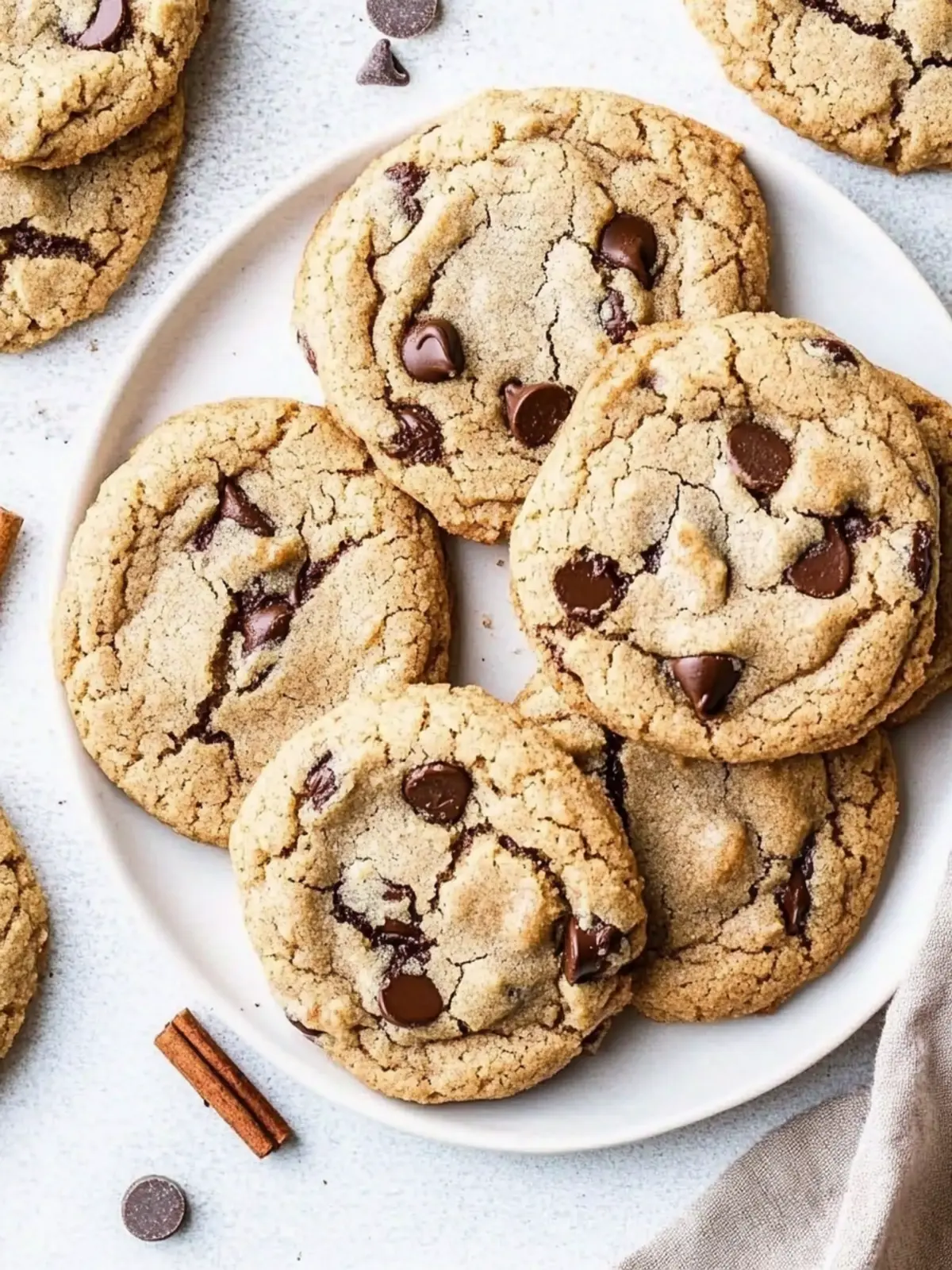 Chai Spice Chocolate Chip Cookies