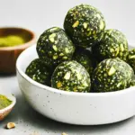 Matcha Pistachio Energy Balls