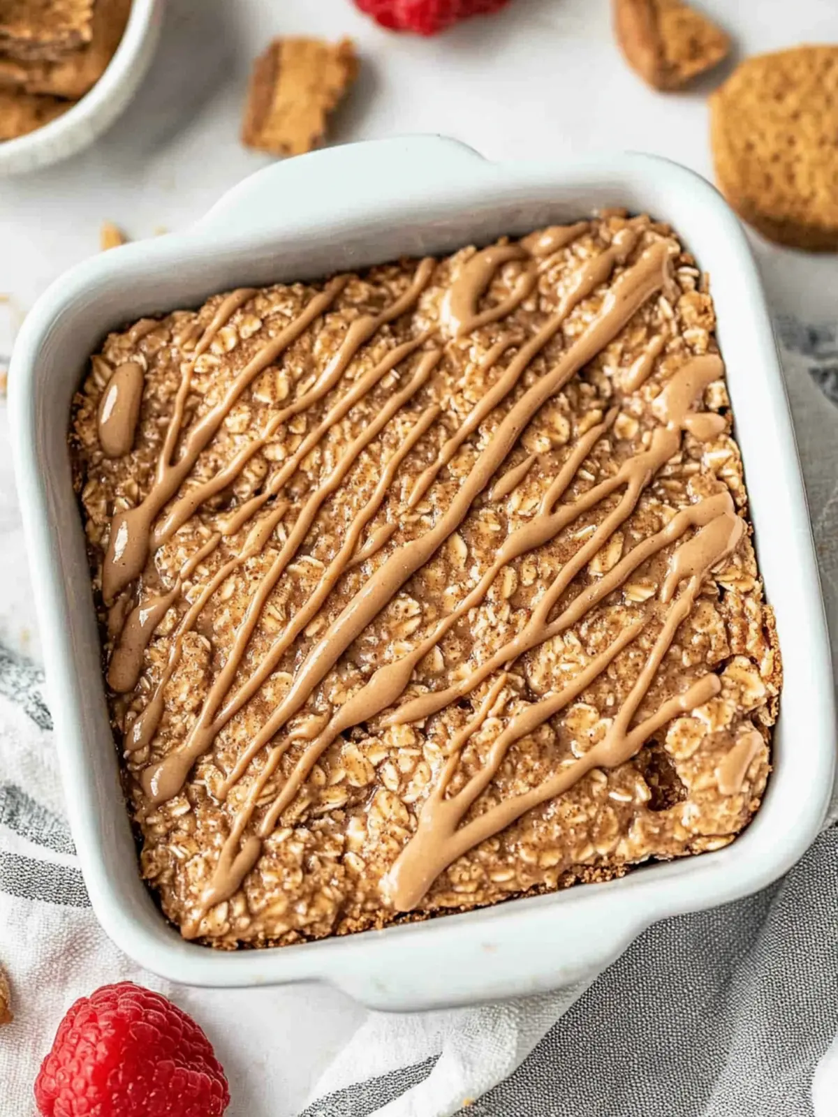Biscoff Baked Oats