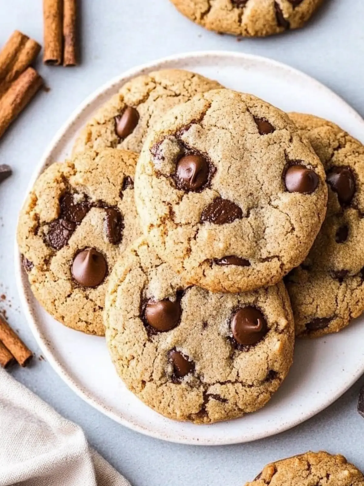Chai Spice Chocolate Chip Cookies