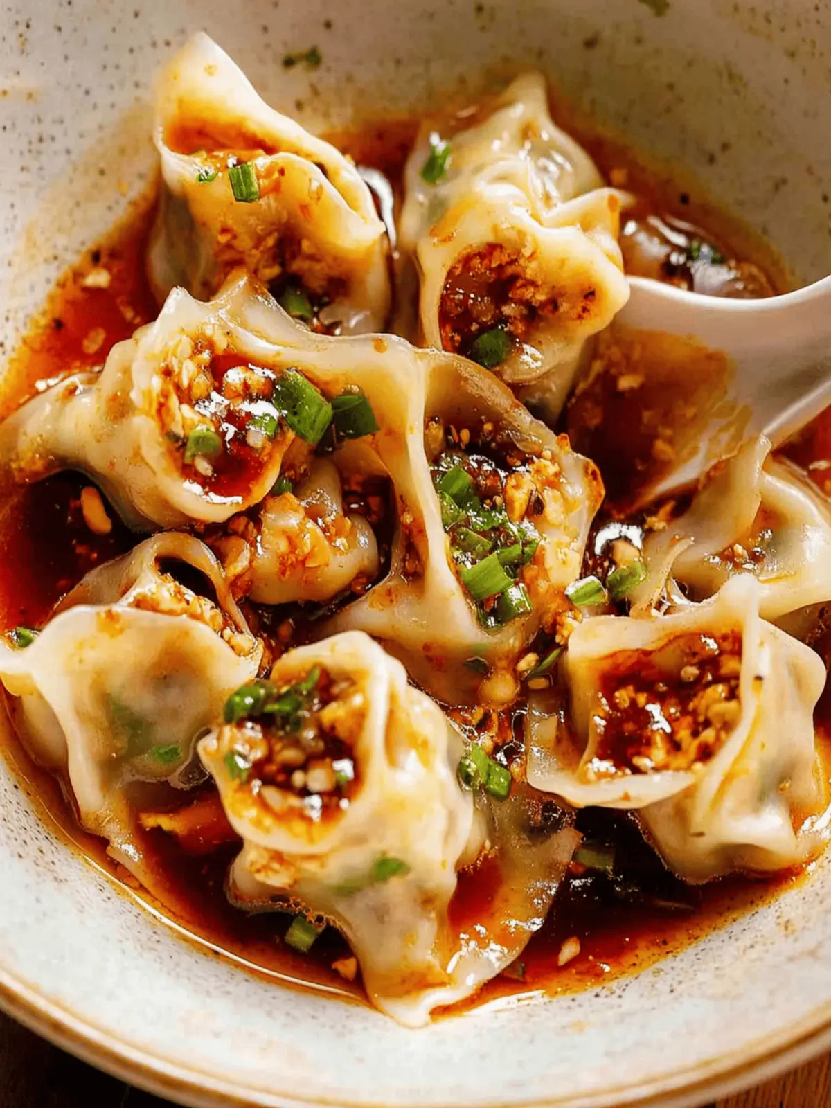 Spicy Wontons in Chilli Sauce – Din Tai Fung!