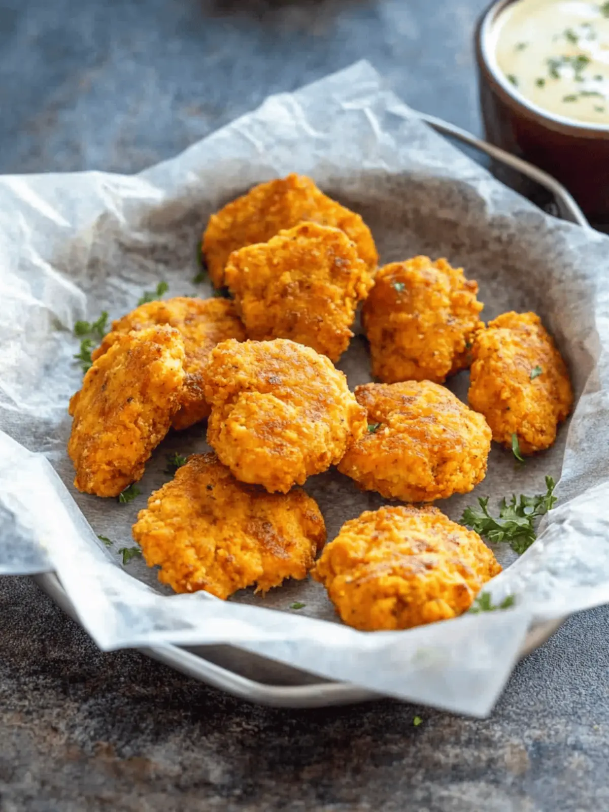 Sweet Potato Chicken Nuggets