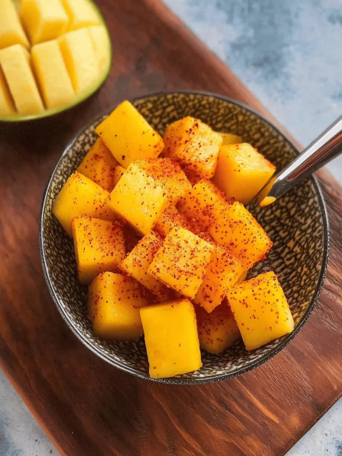 Spicy Mango with Tajin (Mango Con Tajin)