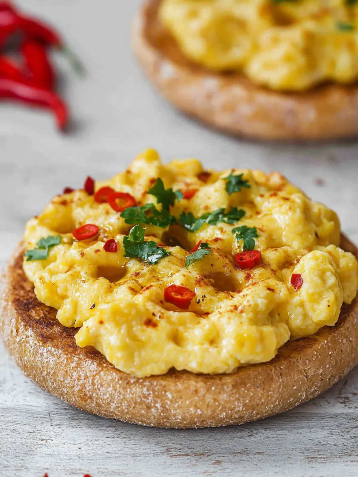 Chili Oil Scrambled Eggs