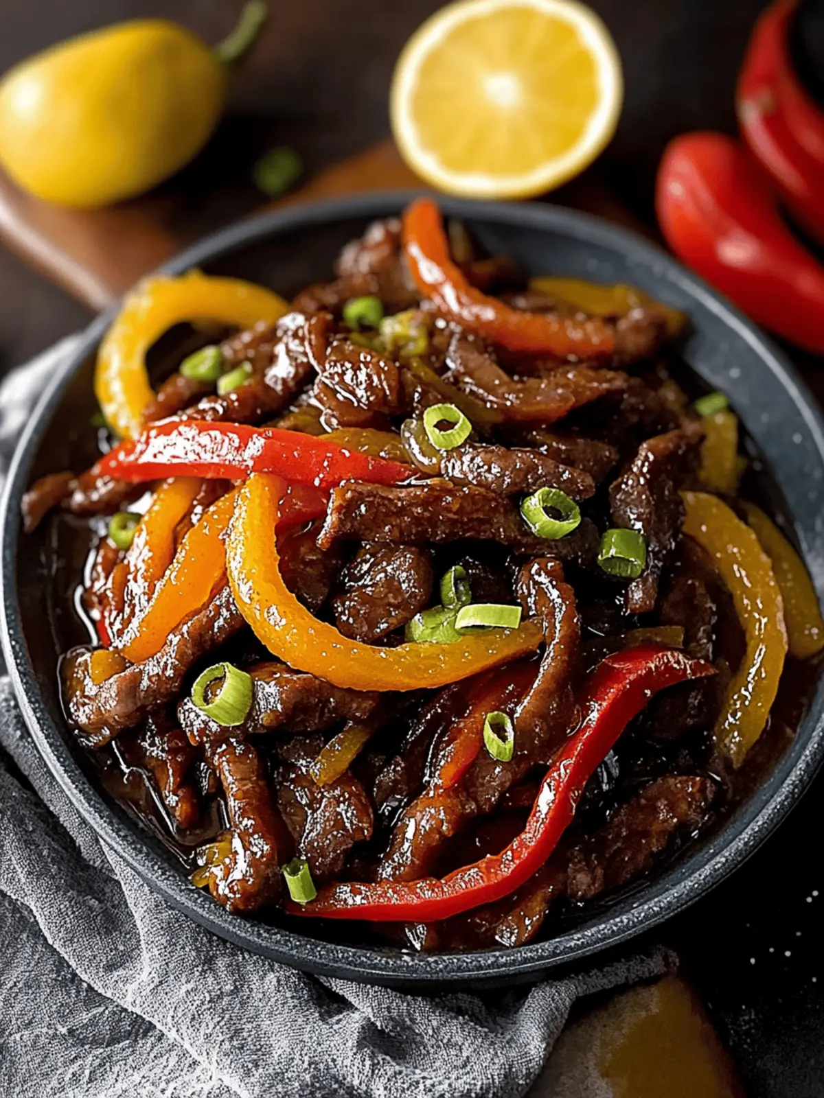 Crispy Orange Beef
