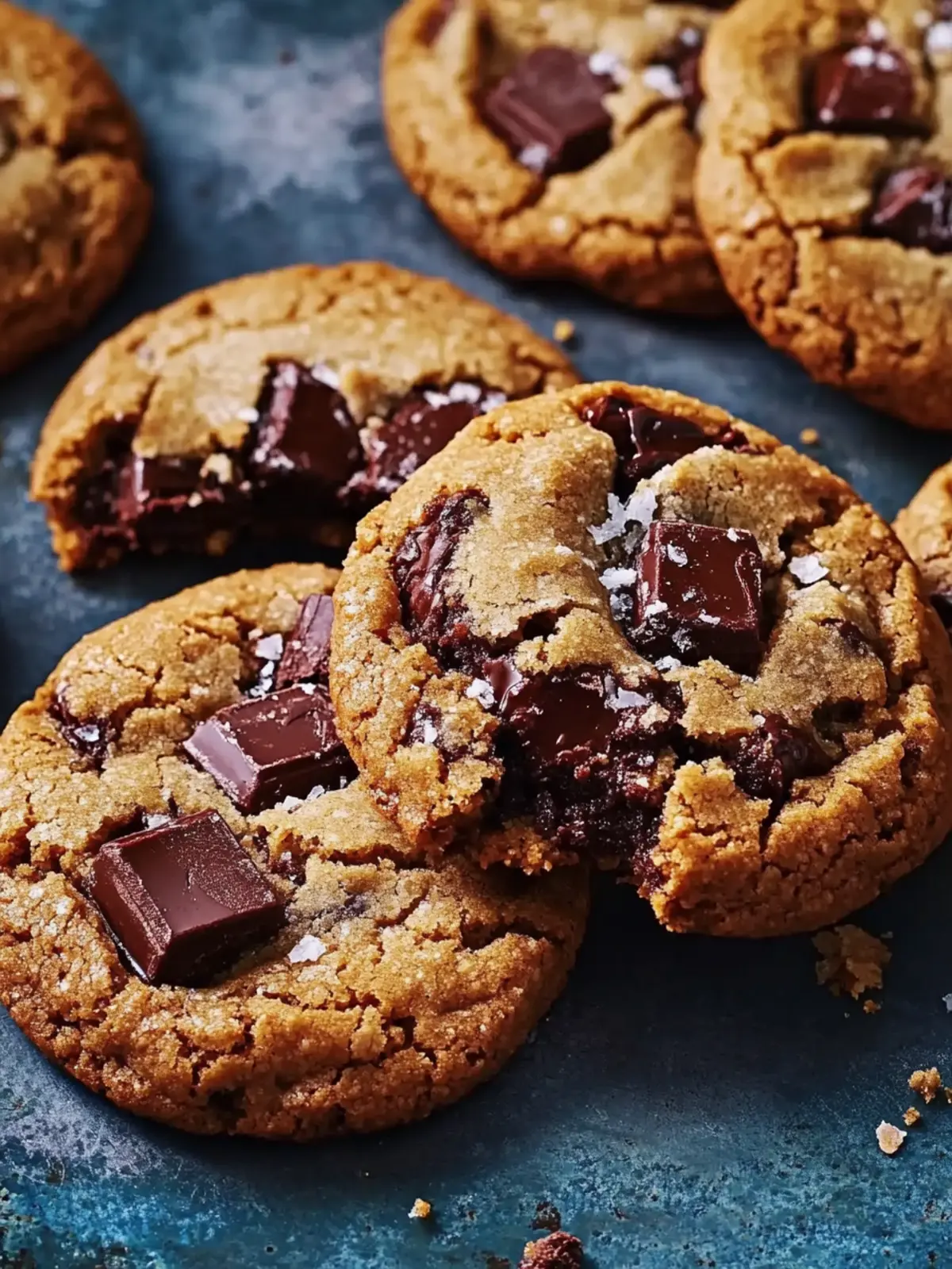 Chocolate Chunk Cookies with Halvah