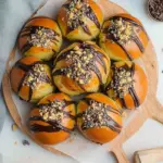 Dubai Chocolate Brioche Buns