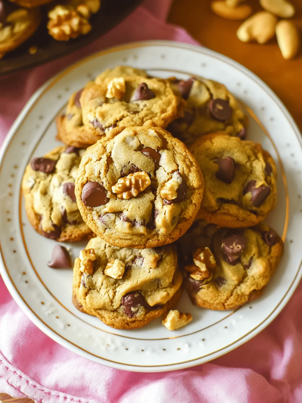 Bourbon Chocolate Chip Walnut Cookies for the Ultimate Indulgence 4 Bourbon Chocolate Chip Walnut Cookies