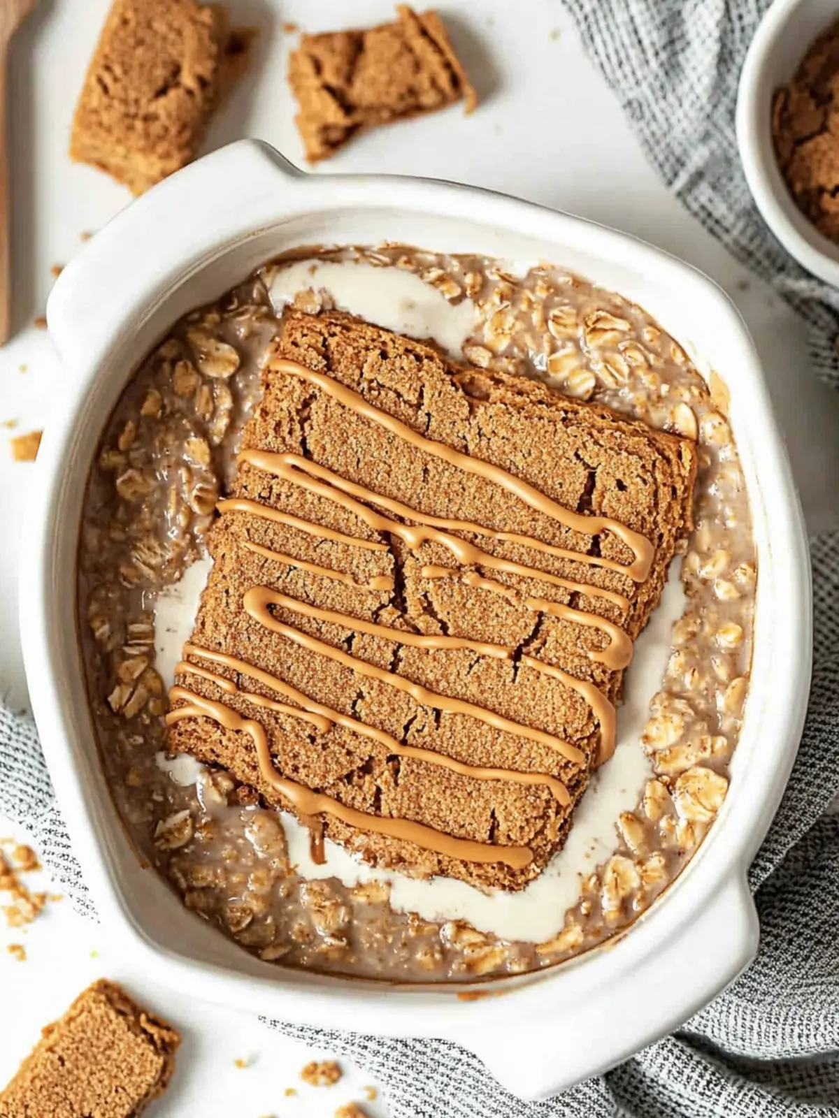 Biscoff Baked Oats