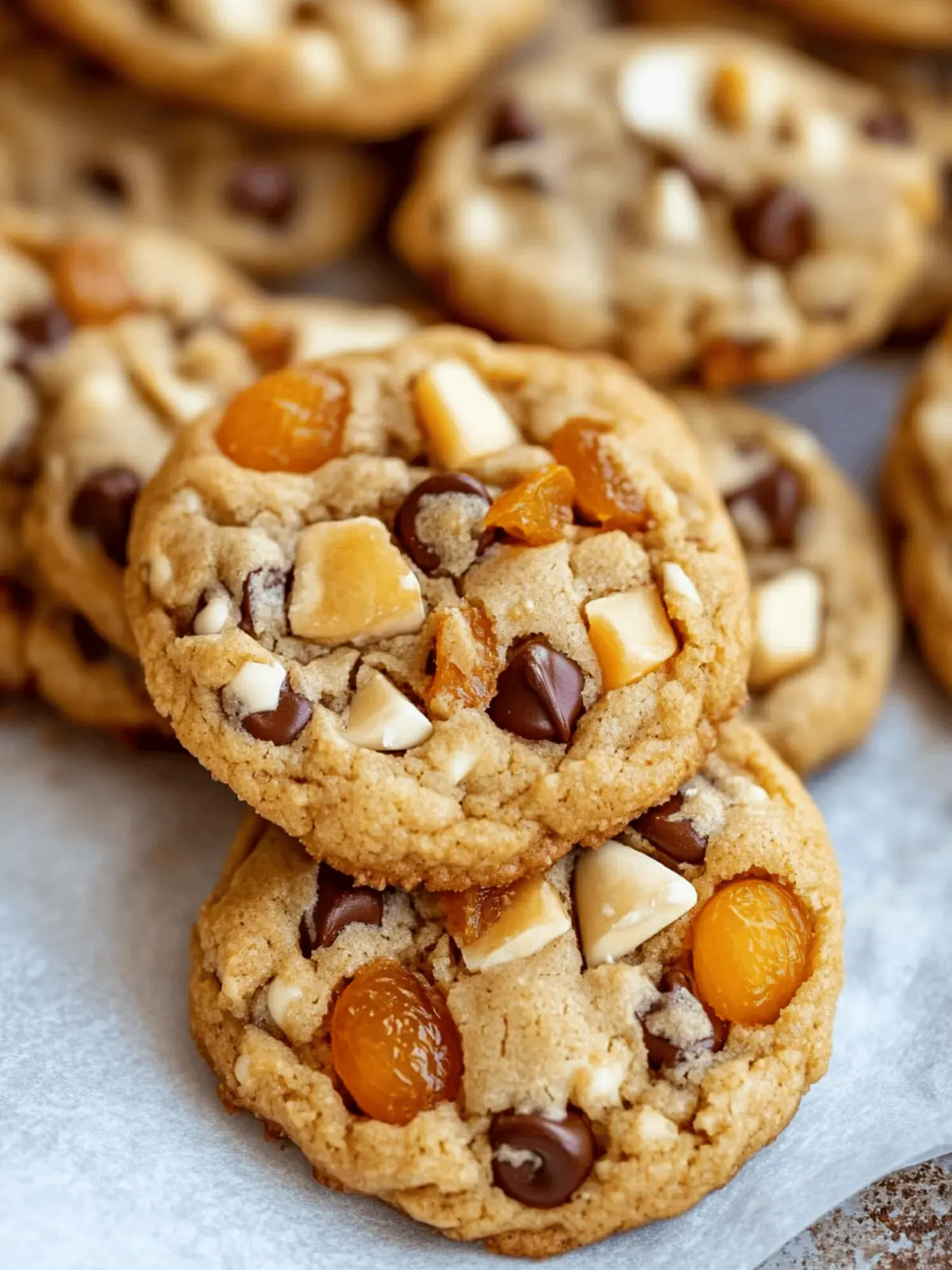 Chocolate Chip-Apricot Cookies