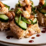 Crispy Rice with Spicy Shrimp Salad for Savory Flavor Lovers 3 Crispy Rice with Spicy Shrimp Salad