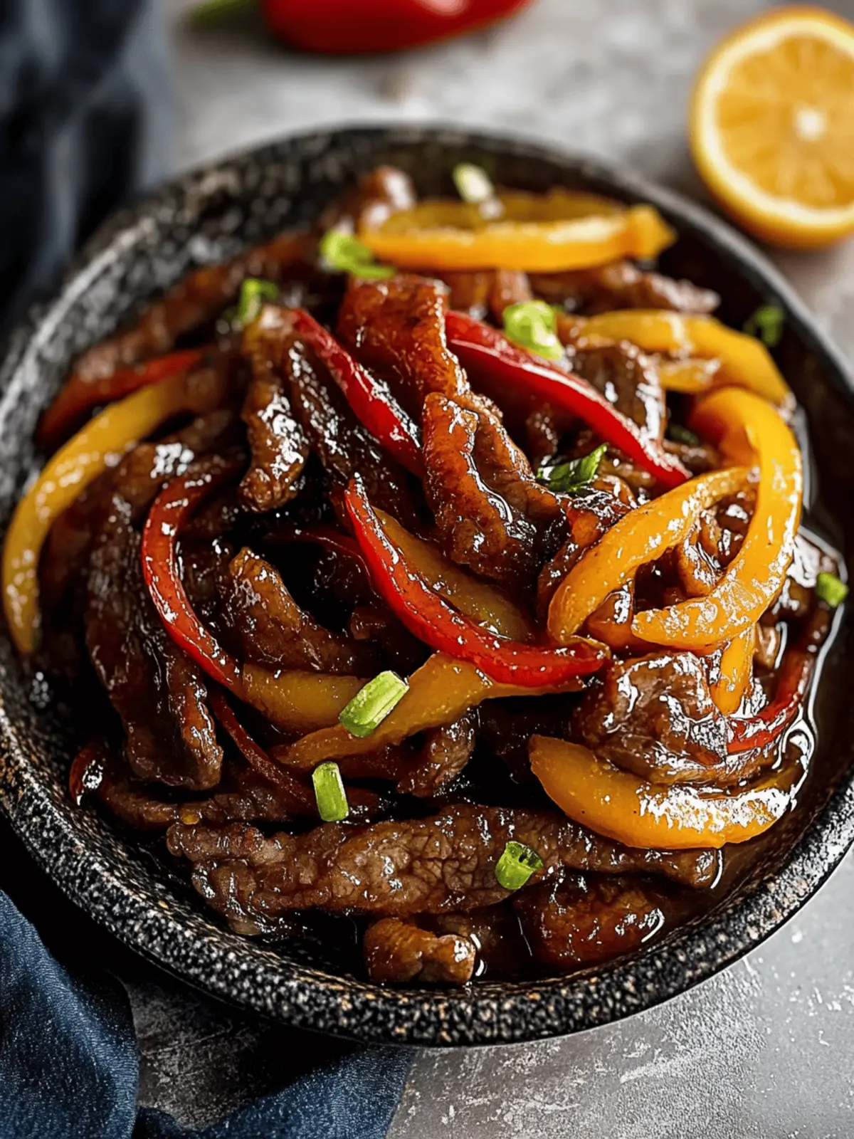 Crispy Orange Beef