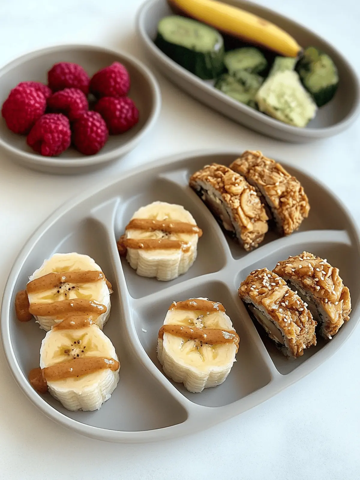 Peanut Butter Banana Sushi