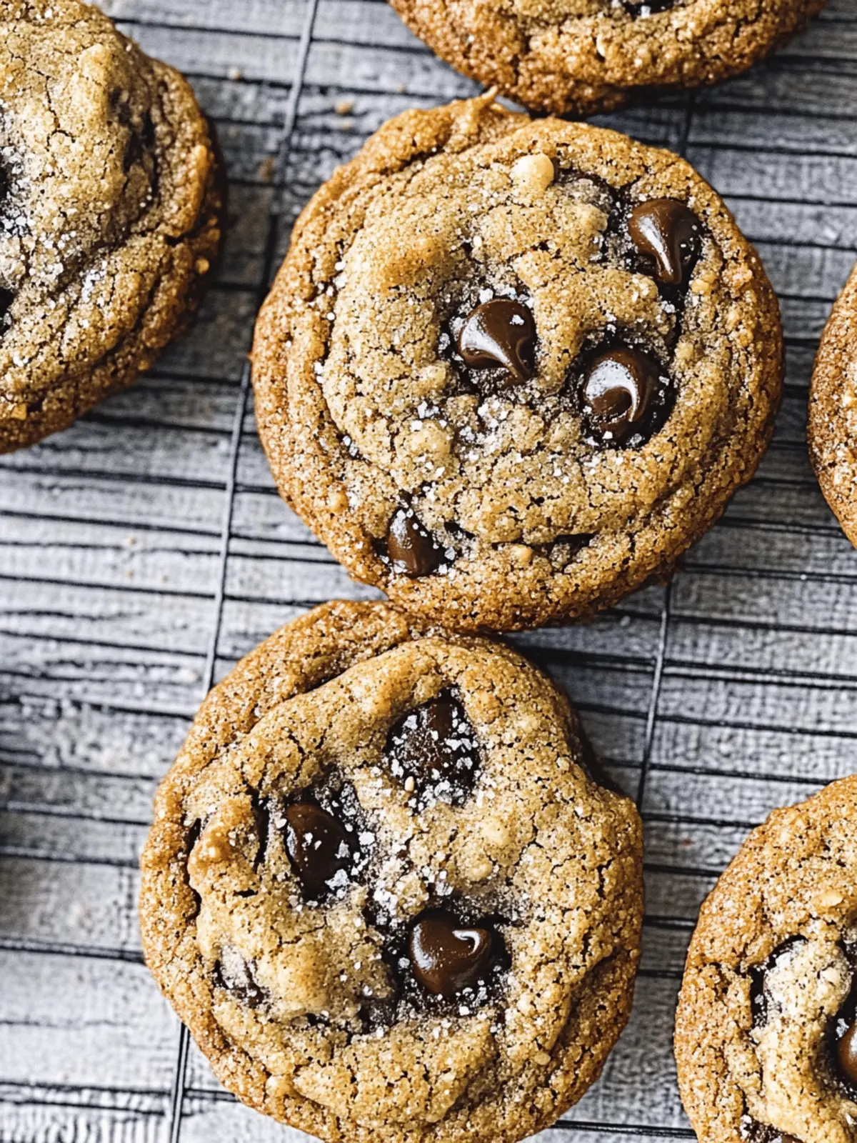 Buckwheat Cardamom Chocolate Chip Cookies