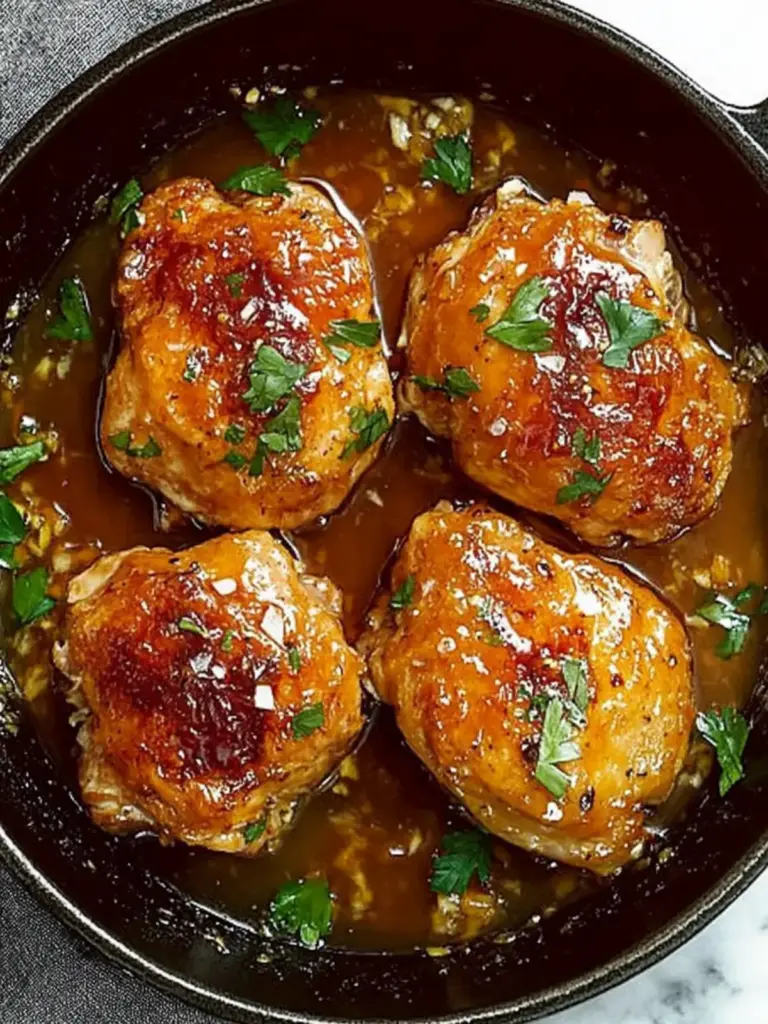 Apricot-Glazed Chicken