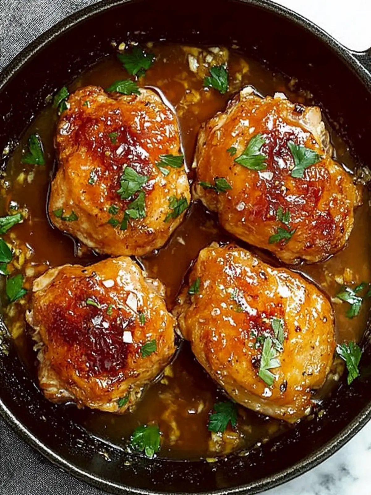 Apricot-Glazed Chicken