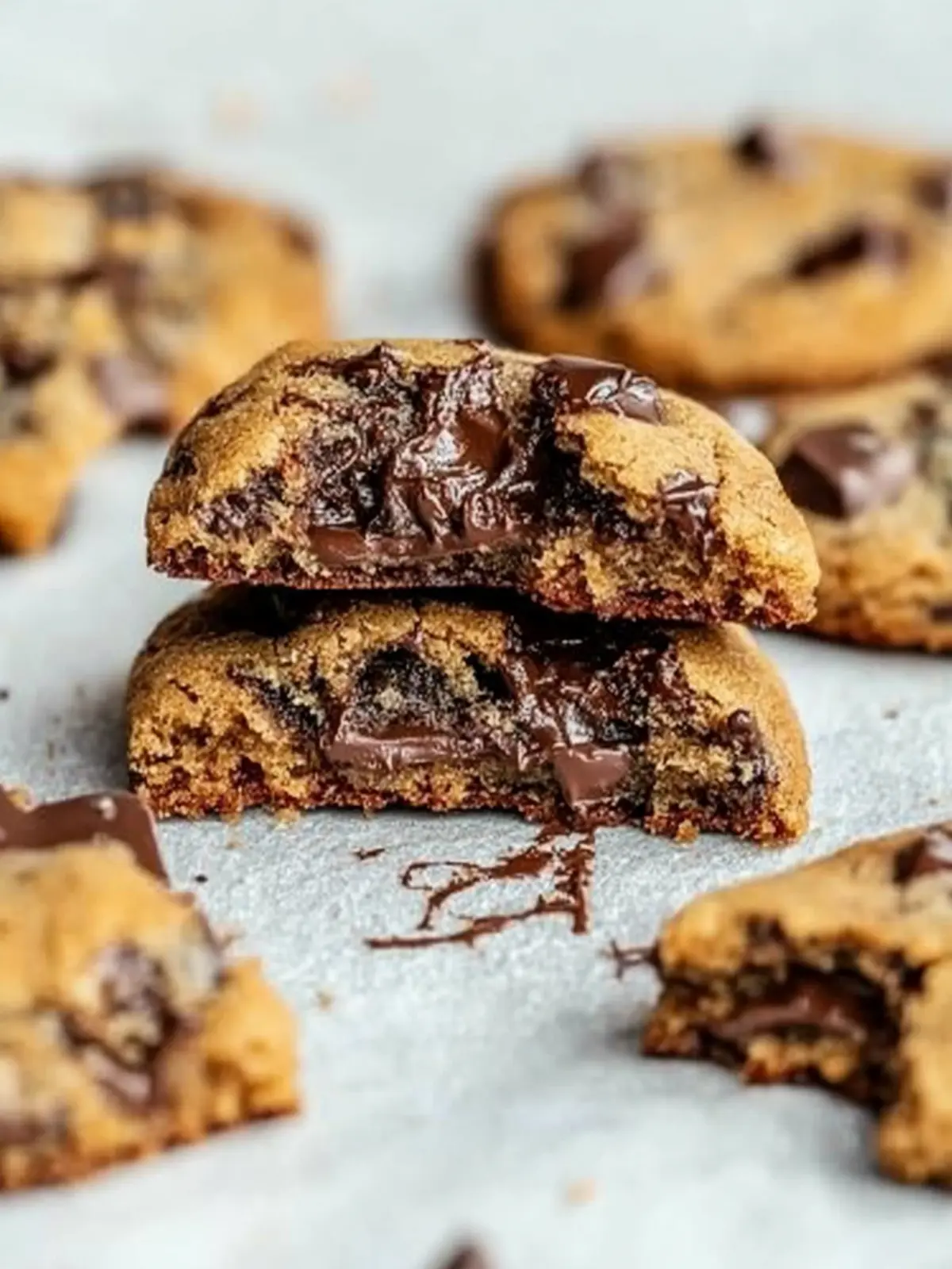 Browned Butter Cardamom & Chocolate Chunk Cookies