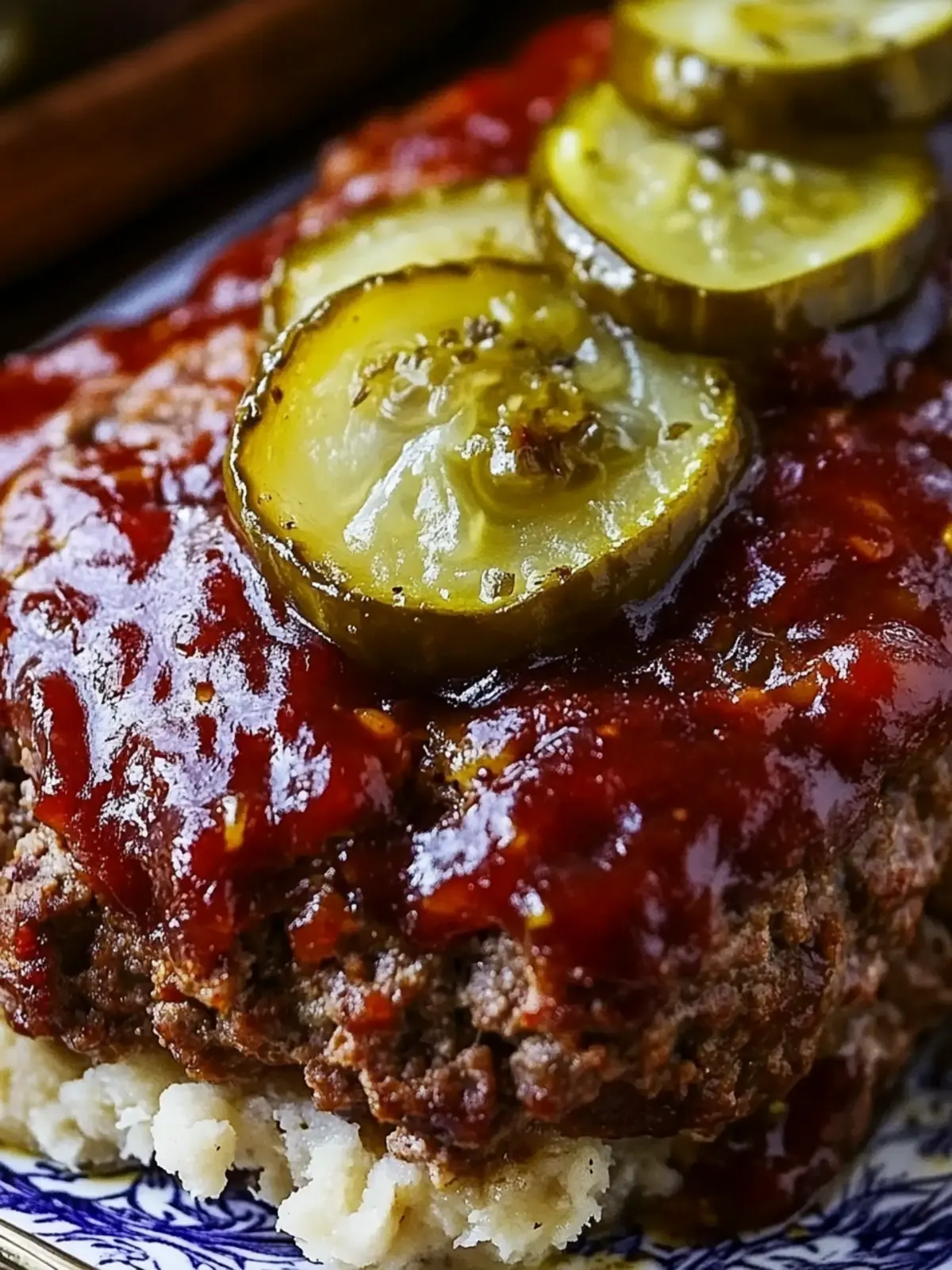 Dill Pickle Meat Loaf
